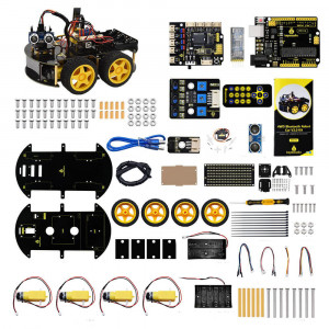 Набор для моделирования Ардуино (Arduino) 4WD BT Car V2.0